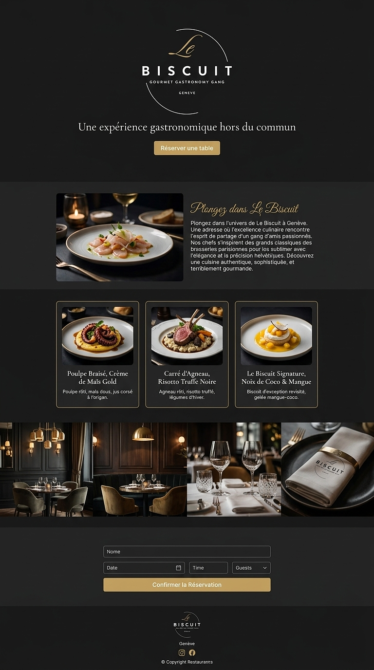 Le Biscuit - Gourmet Gastronomy Gang