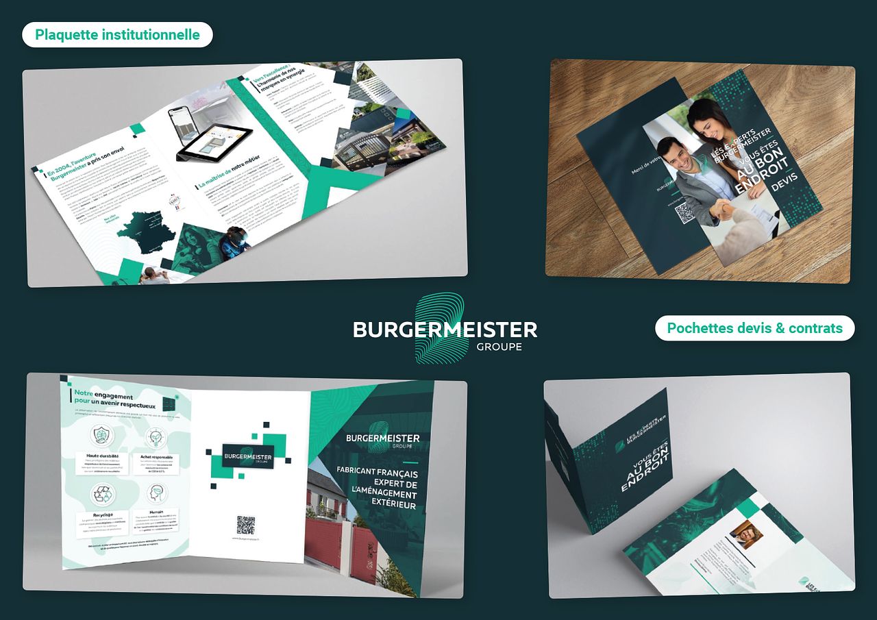 Supports de communication Groupe Burgermeister