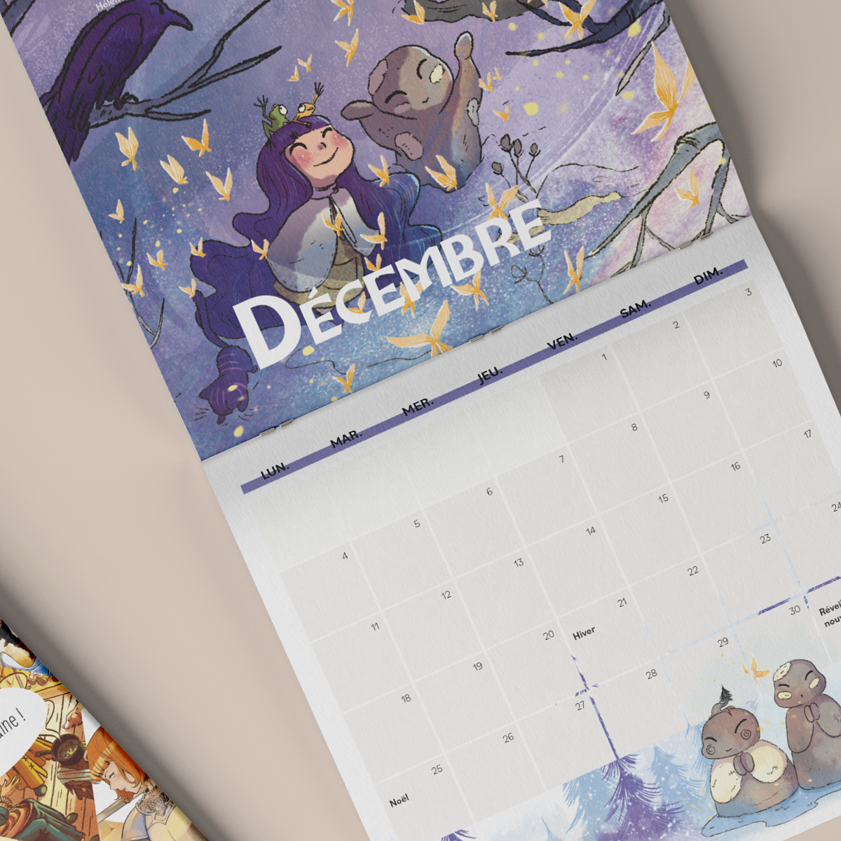 Calendrier promotionnel - Jungle