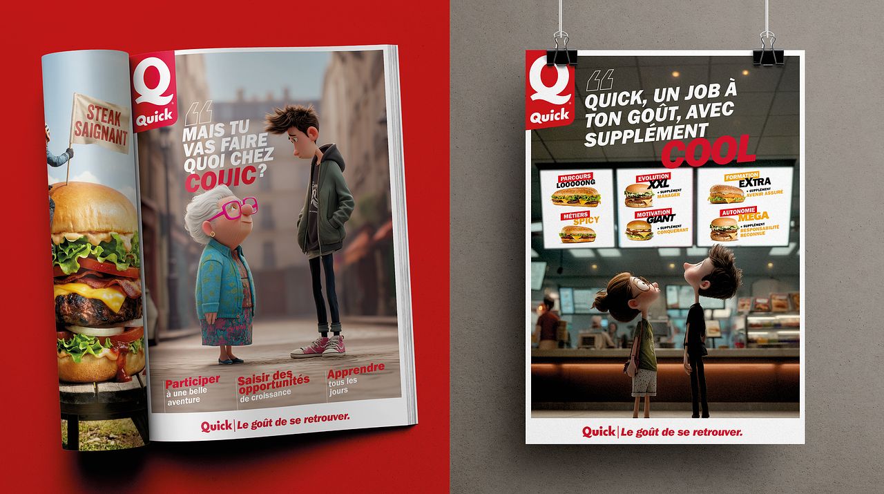 Campagne de recrutement QUICK