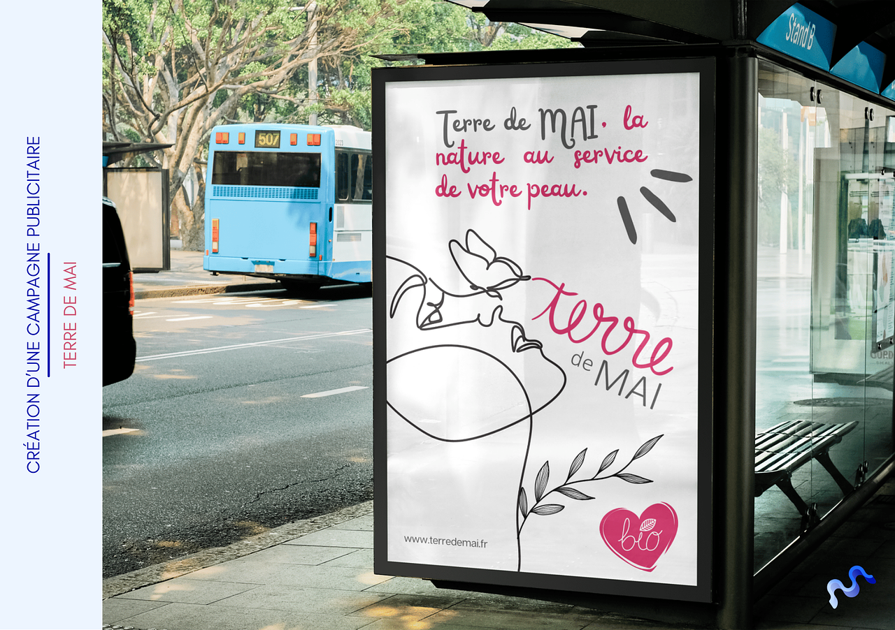 Campagne publicitaire TERRE DE MAI