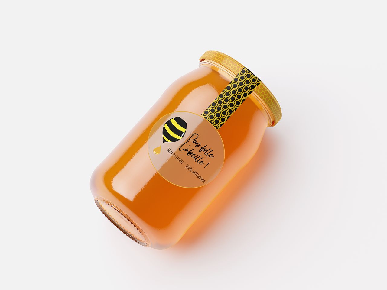 Packaging Pas folle l'Abeille !