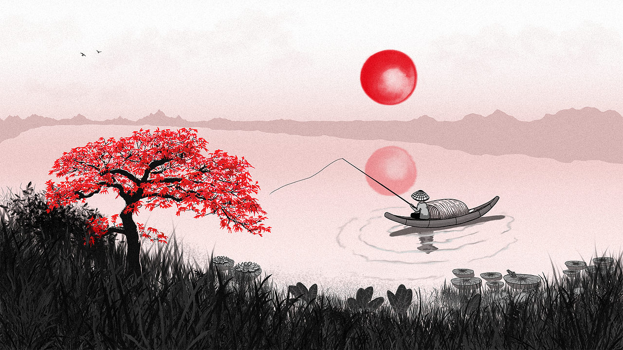 Illustration musique japonaise