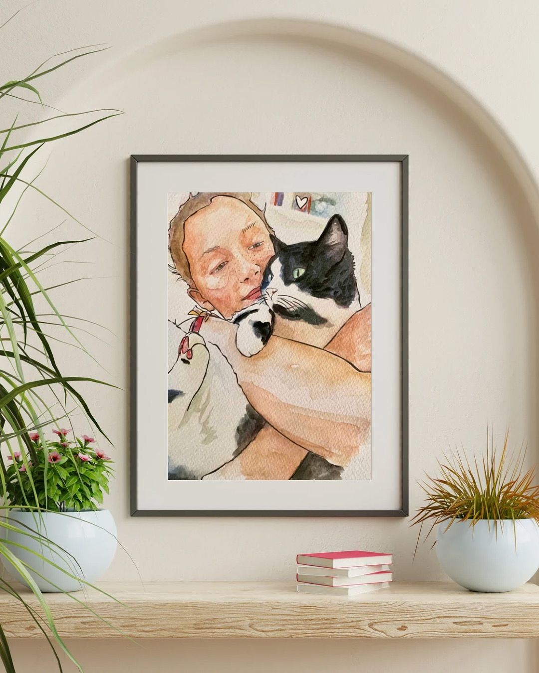 Aquarelle sur mesure