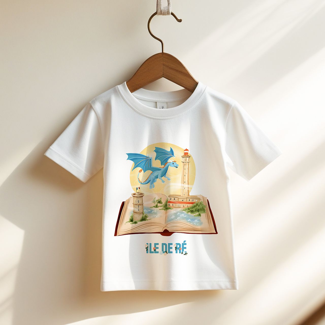 Série illustration - tshirt- ile de ré