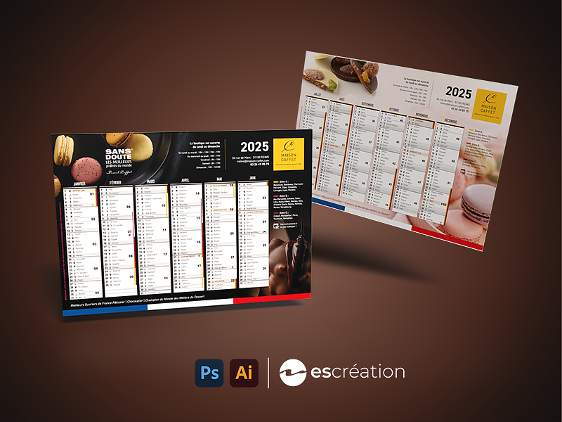 Maison Caffet – calendrier 2025