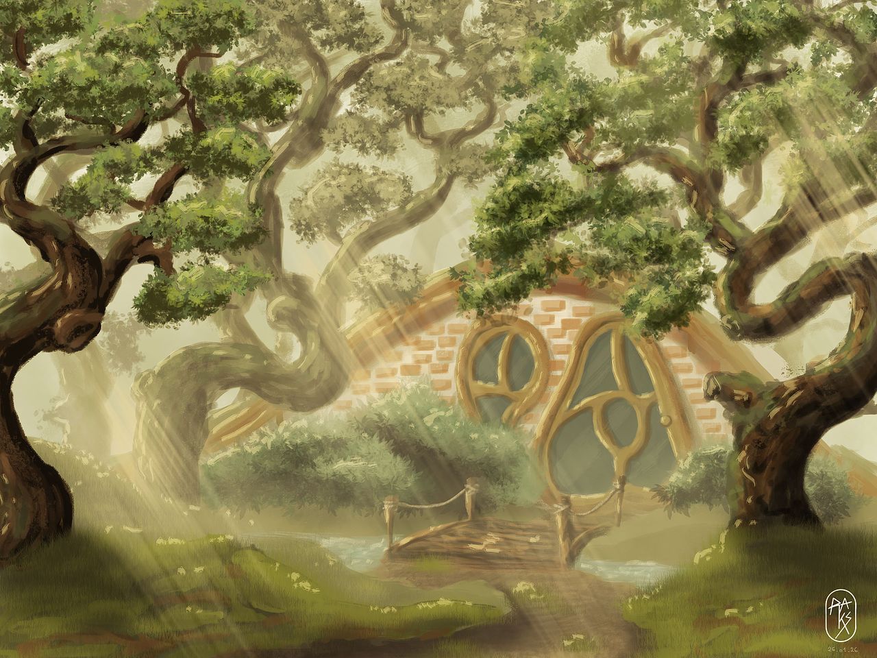 La hutte du magicien