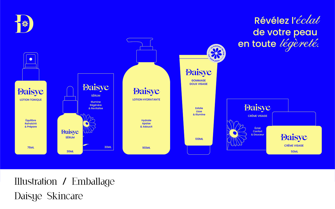 Illustration - DAISYE skincare