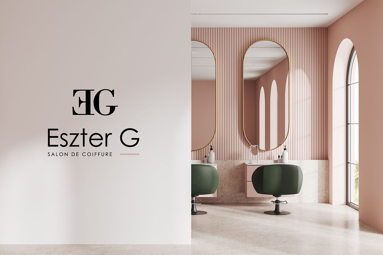 Logo salon de coiffure