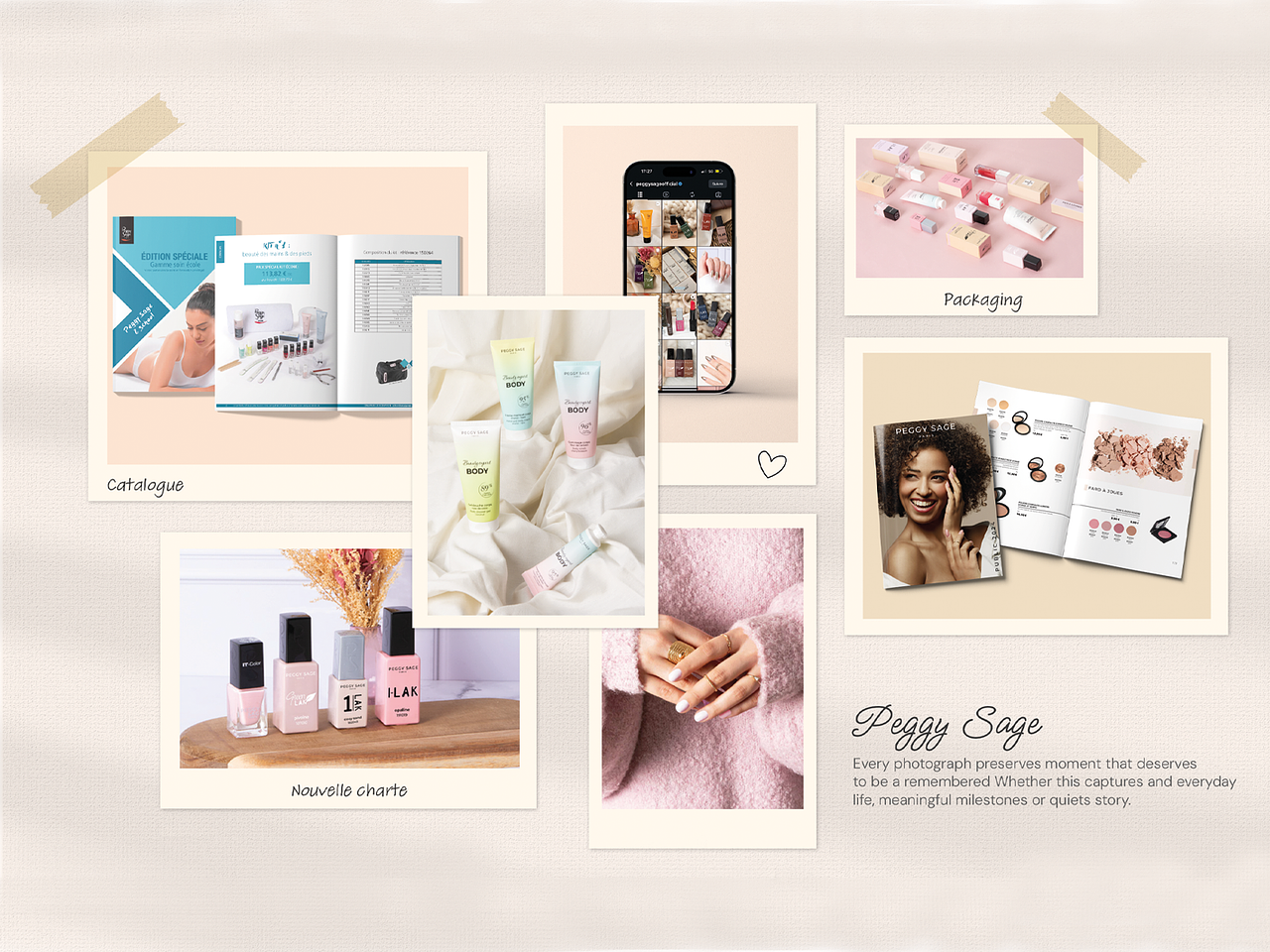 Graphiste Peggy Sage