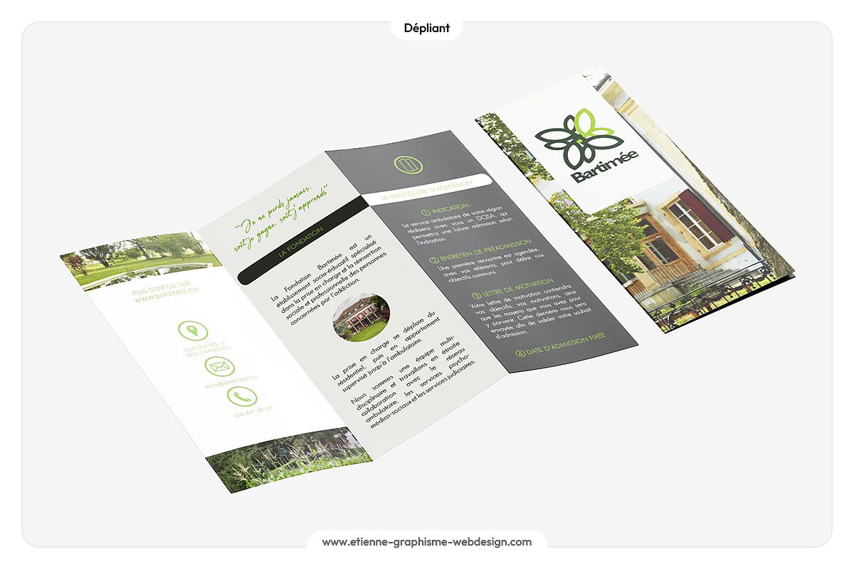 Fondation Bartimée | Dépliant