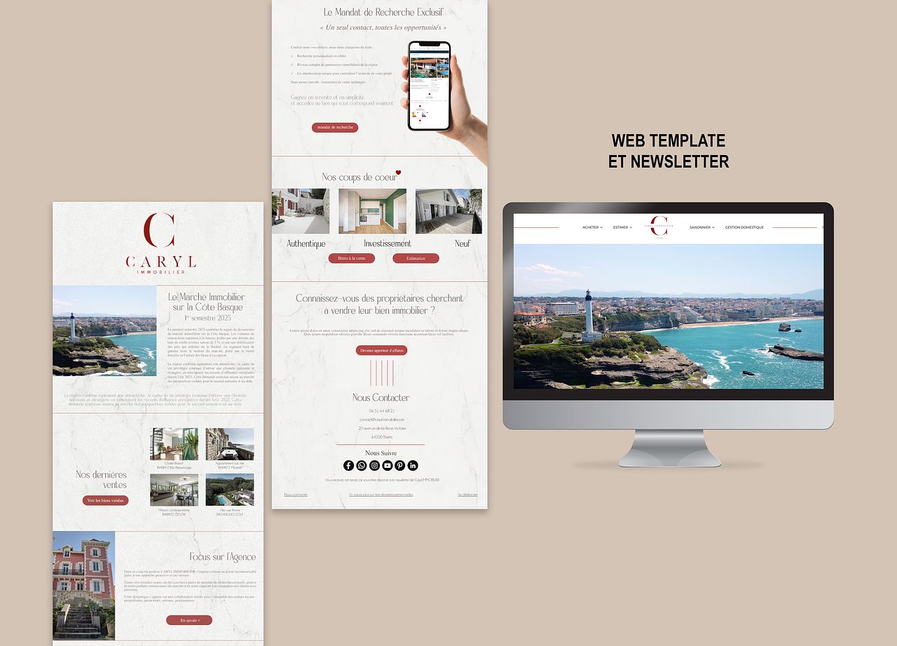 Template newsletter