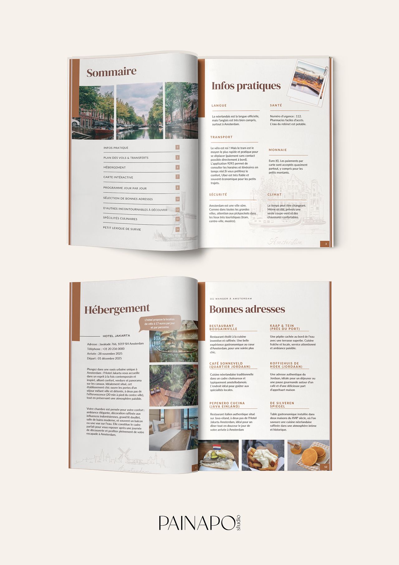 Carnet de voyage Amsterdam