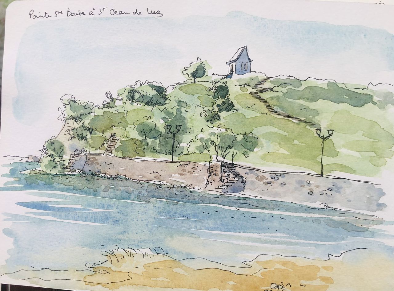 Pointe Ste Barbe à St Jean de Luz