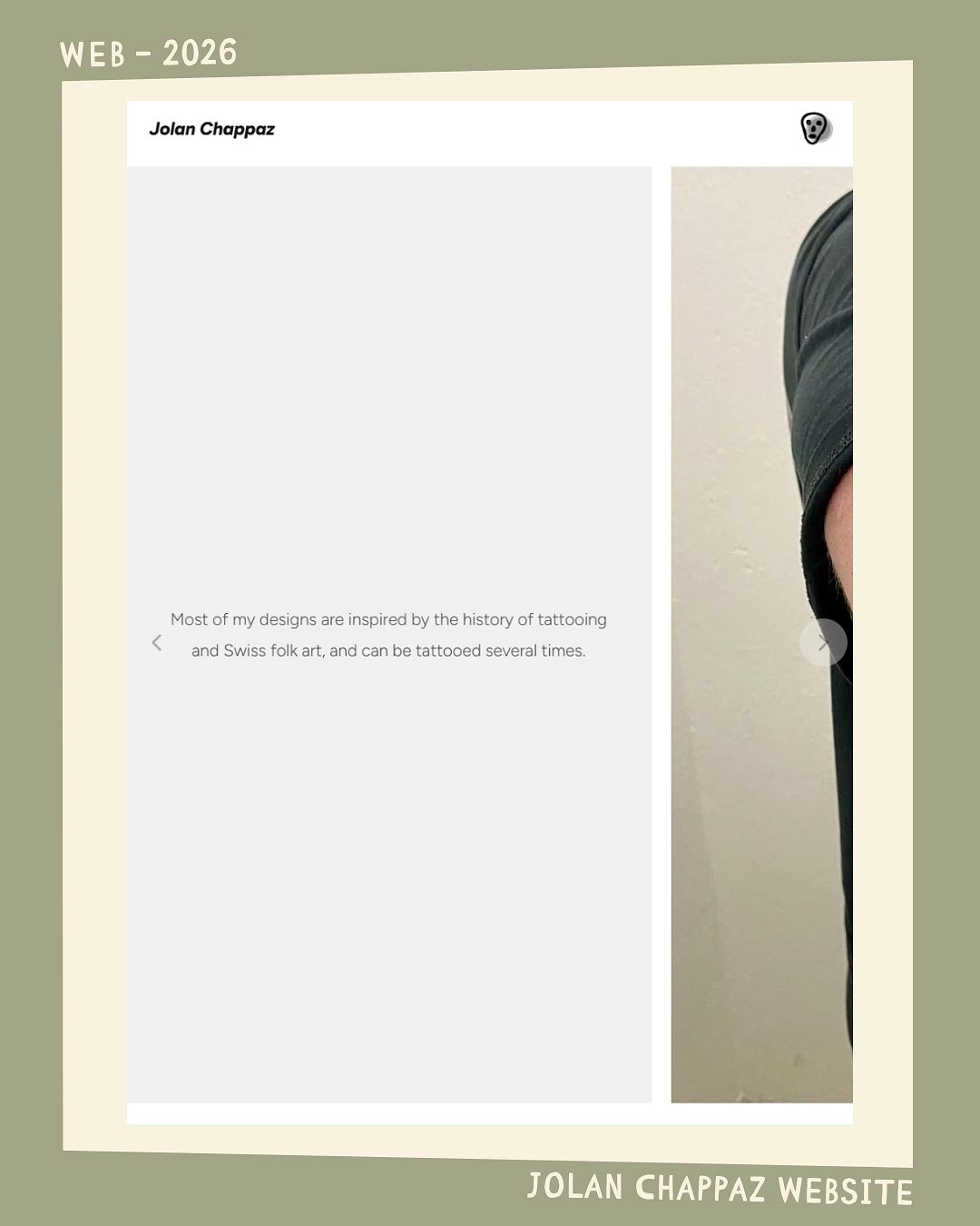 Jolan Chappaz Website