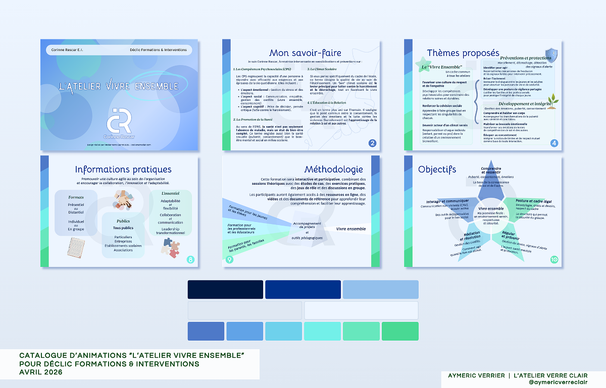 Déclic F&P - Catalogue d'animations