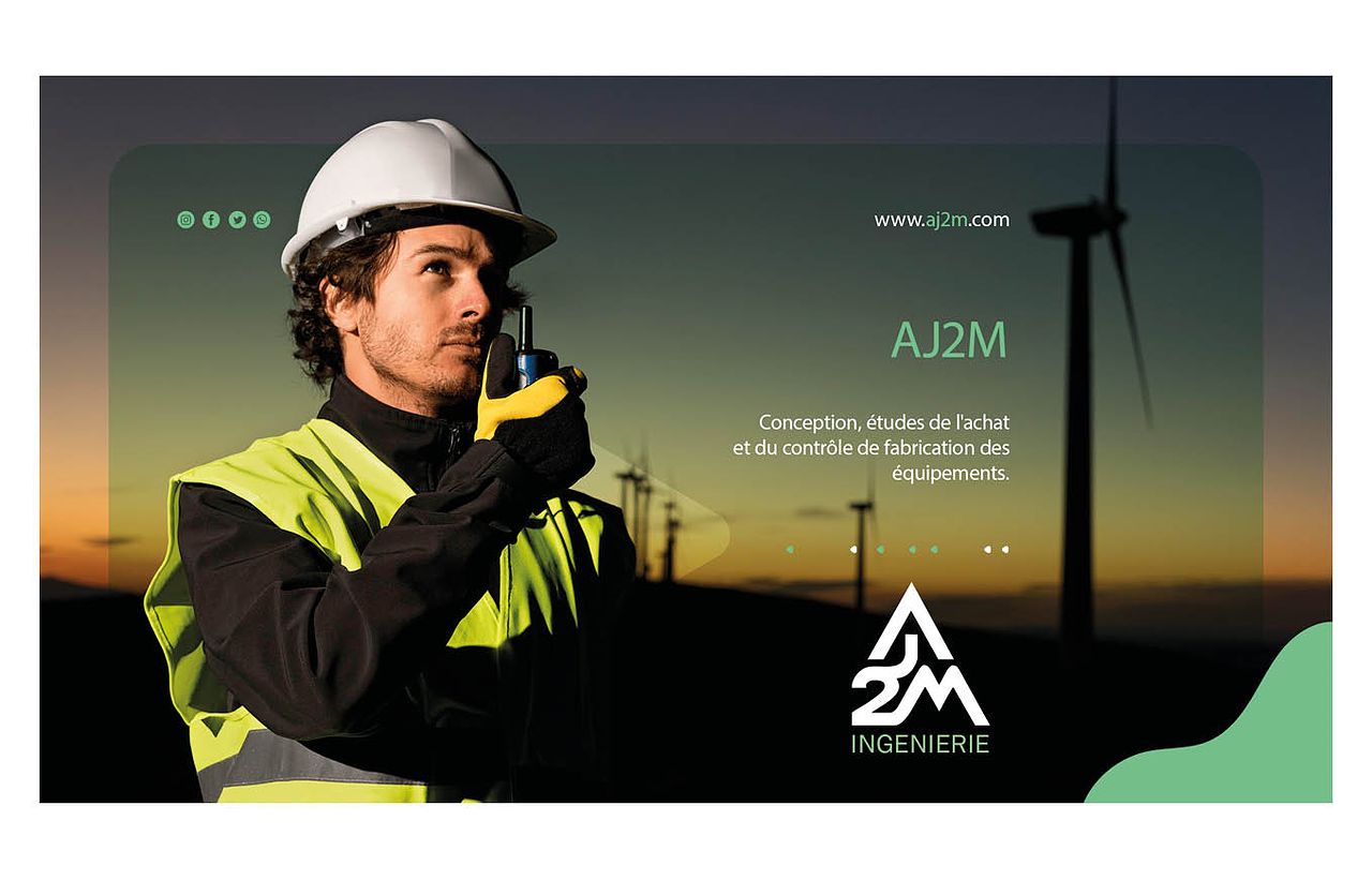 Création identité visuelle AJ2M