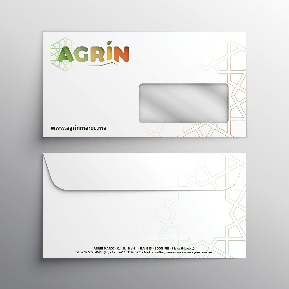 Enveloppes AGRIN