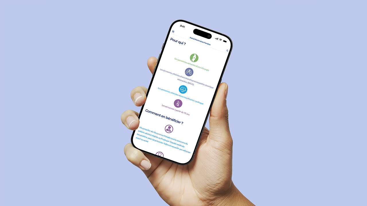 Portail Partenaires CPAM - Application