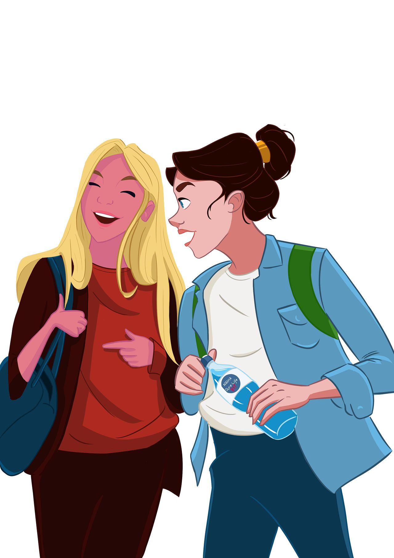 Rapport annuel fictif : illustration couverture