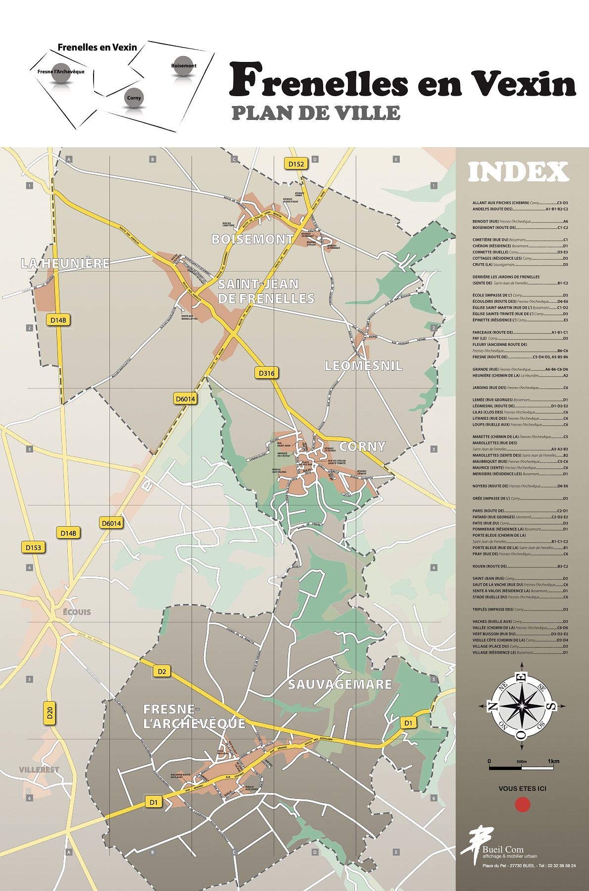 Carte de commune