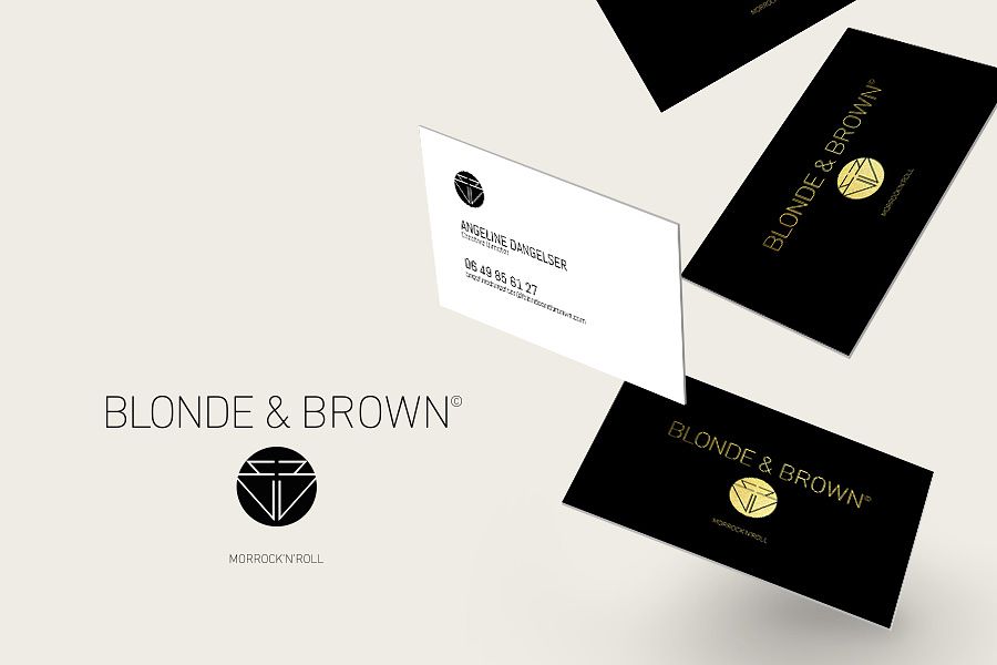 Charte graphique "Blonde & Brown"