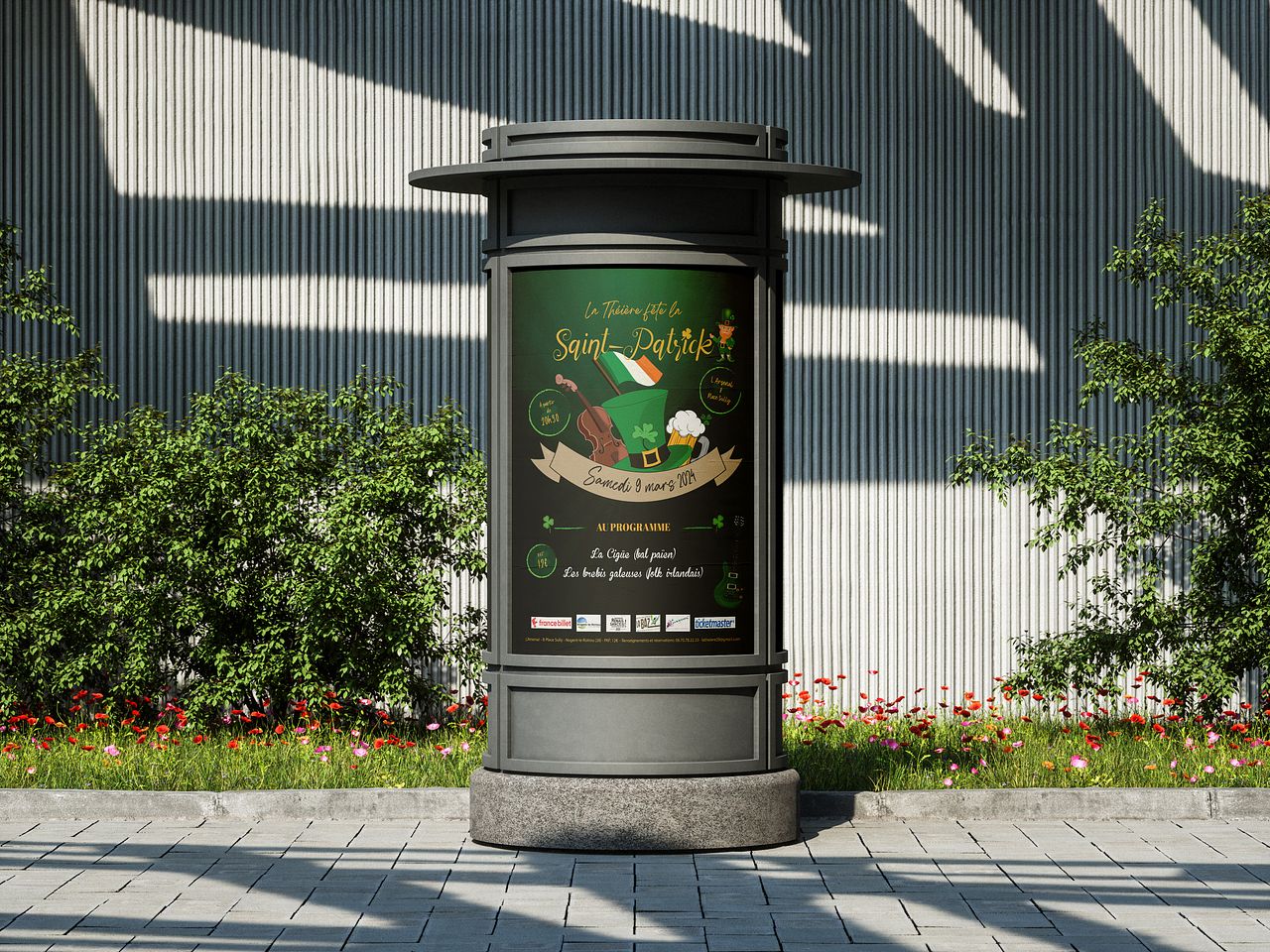 Affiche pour une association