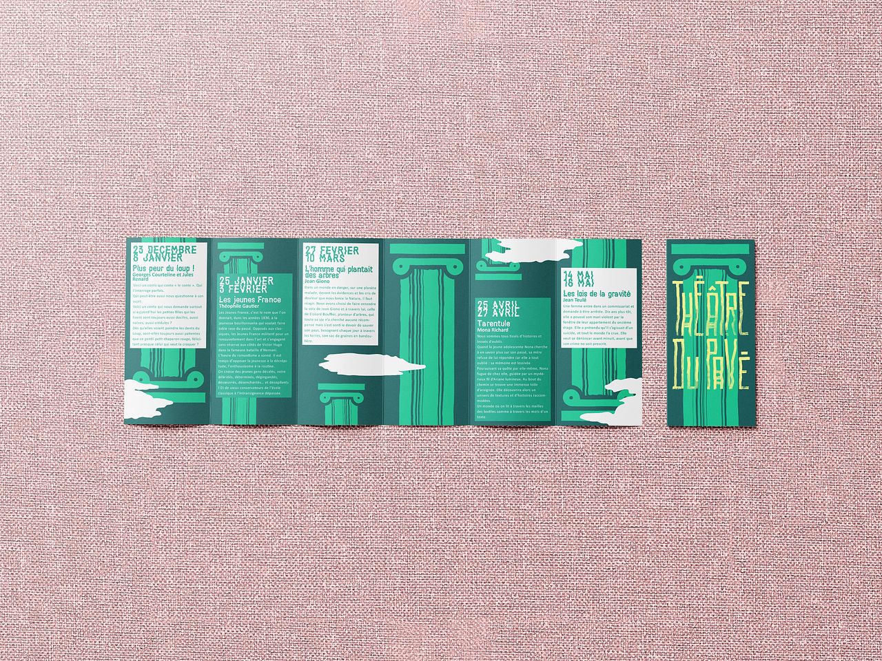 Flyer Théâtre du Pavé