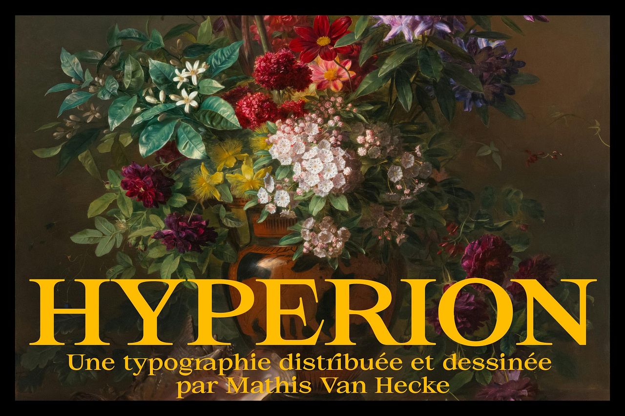 Hyperion — Typeface