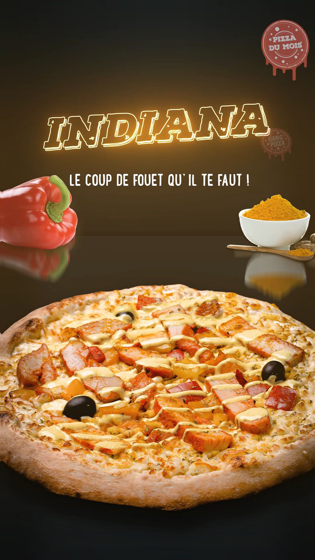 Motion design pour Gang Of Pizza