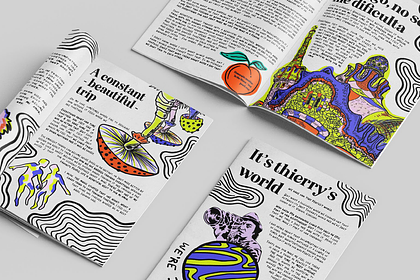 Zine -  mise en page + illustration