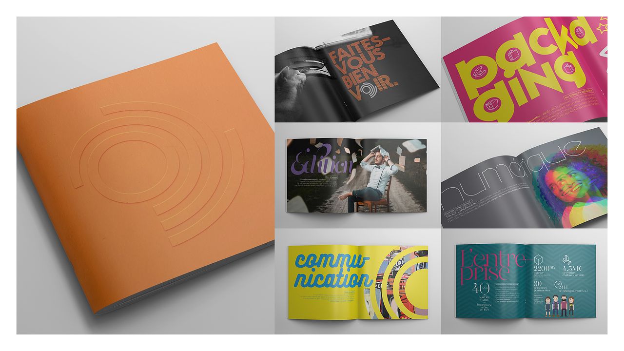 Création brochure prestige ANTOLI