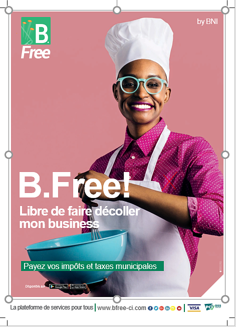 Affiche Bfree BNI 