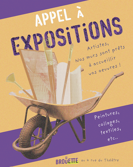 Affiche Associative illustrée