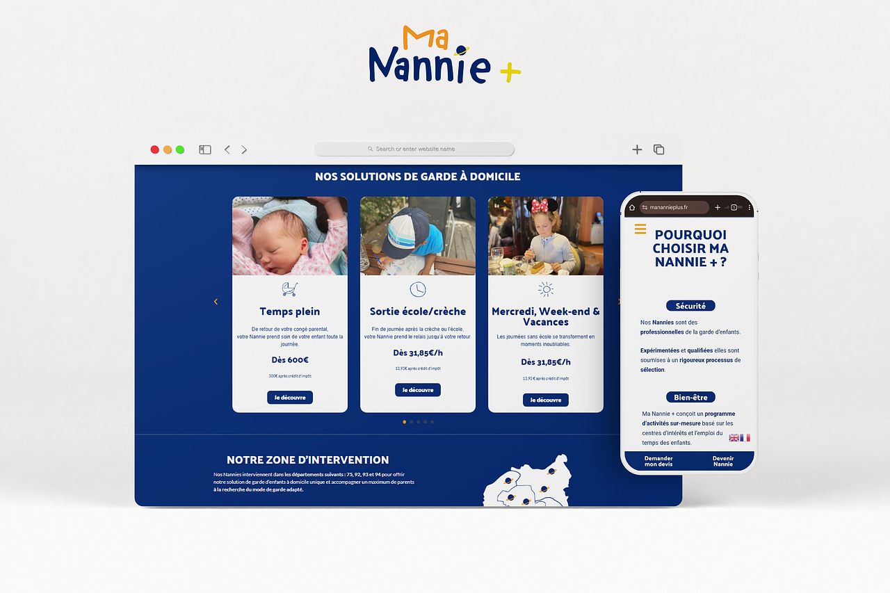 Webdesign Ma Nannie +