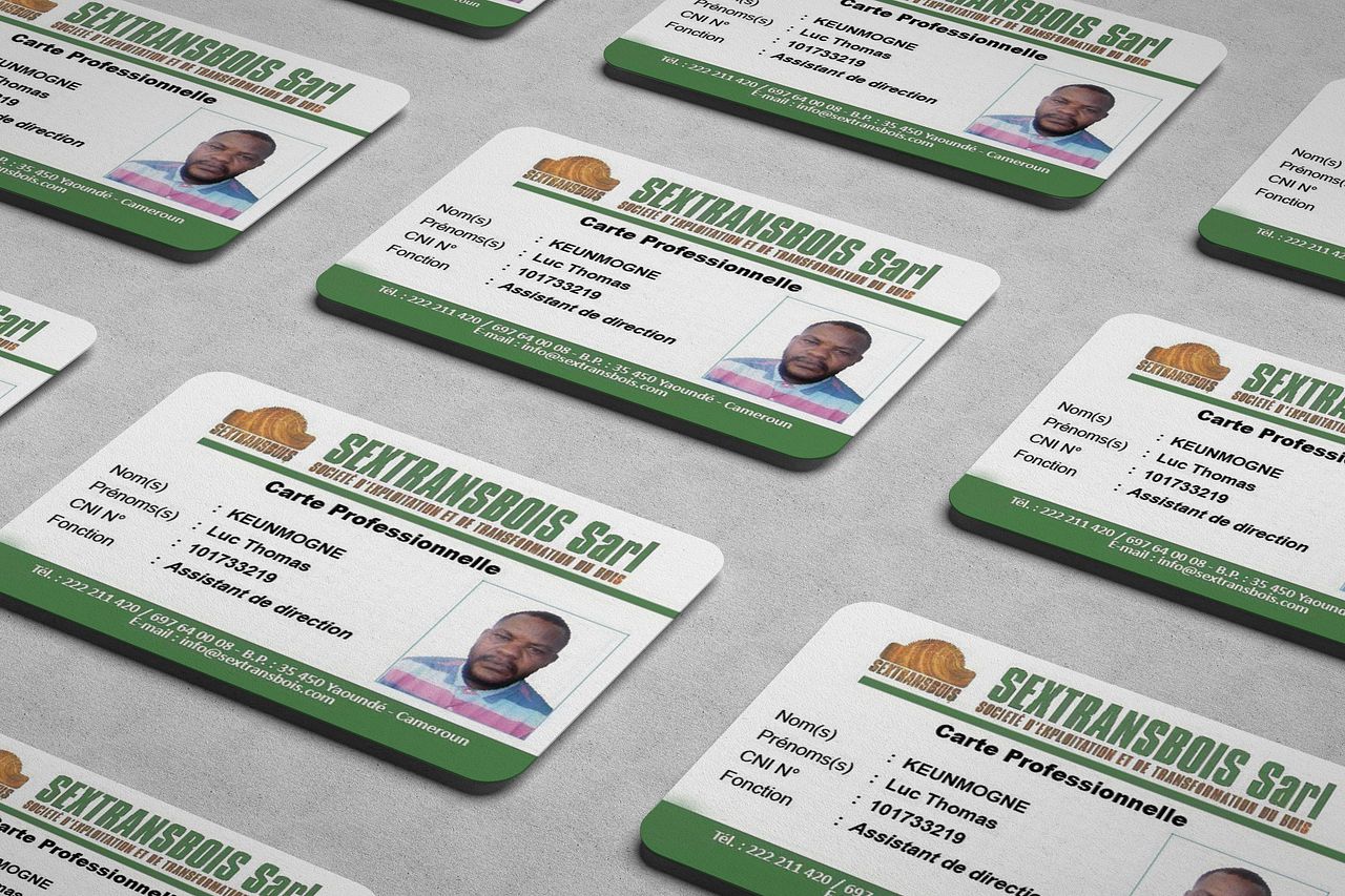 Badge professionel