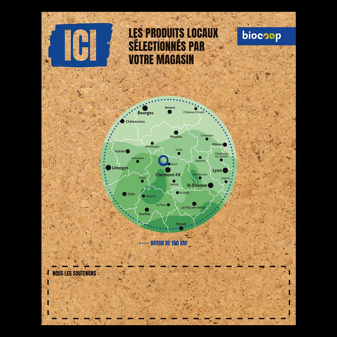 Carte de producteurs