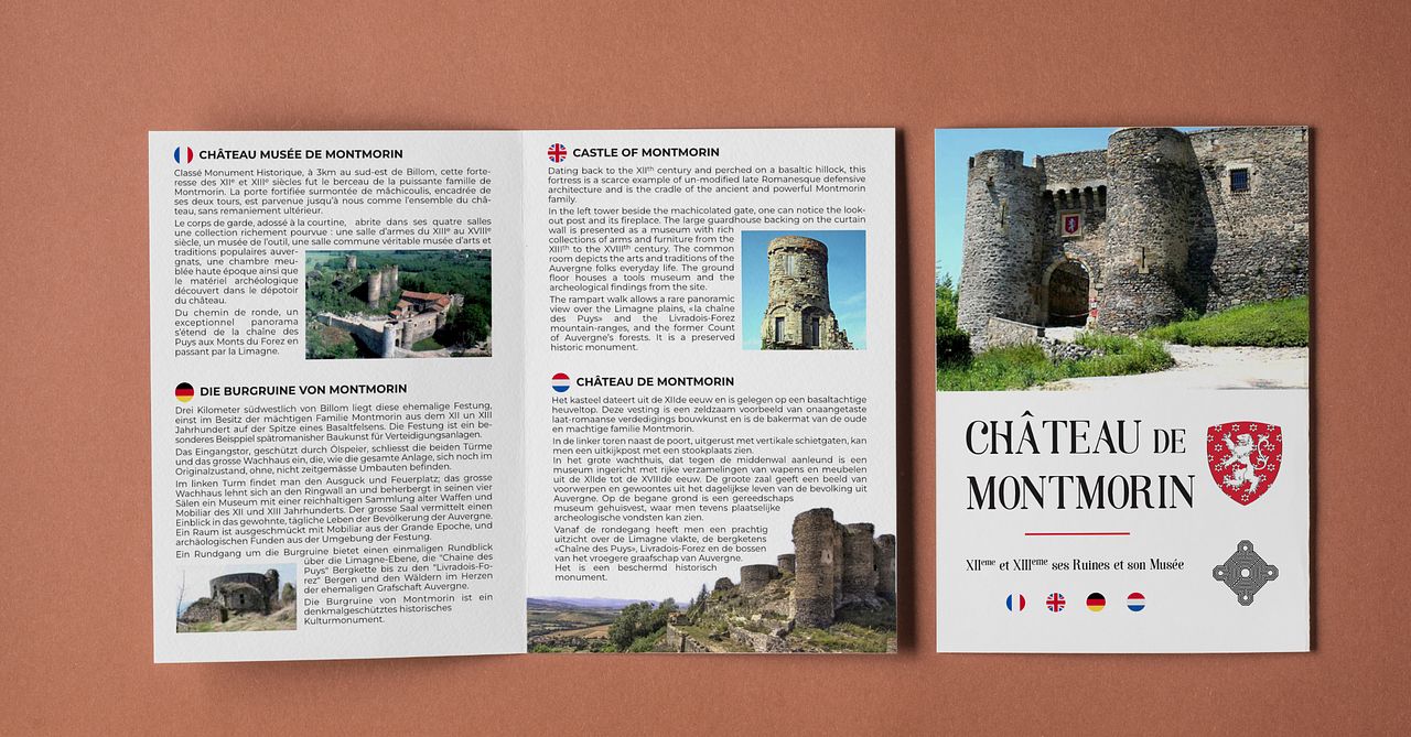 Brochure d'un château