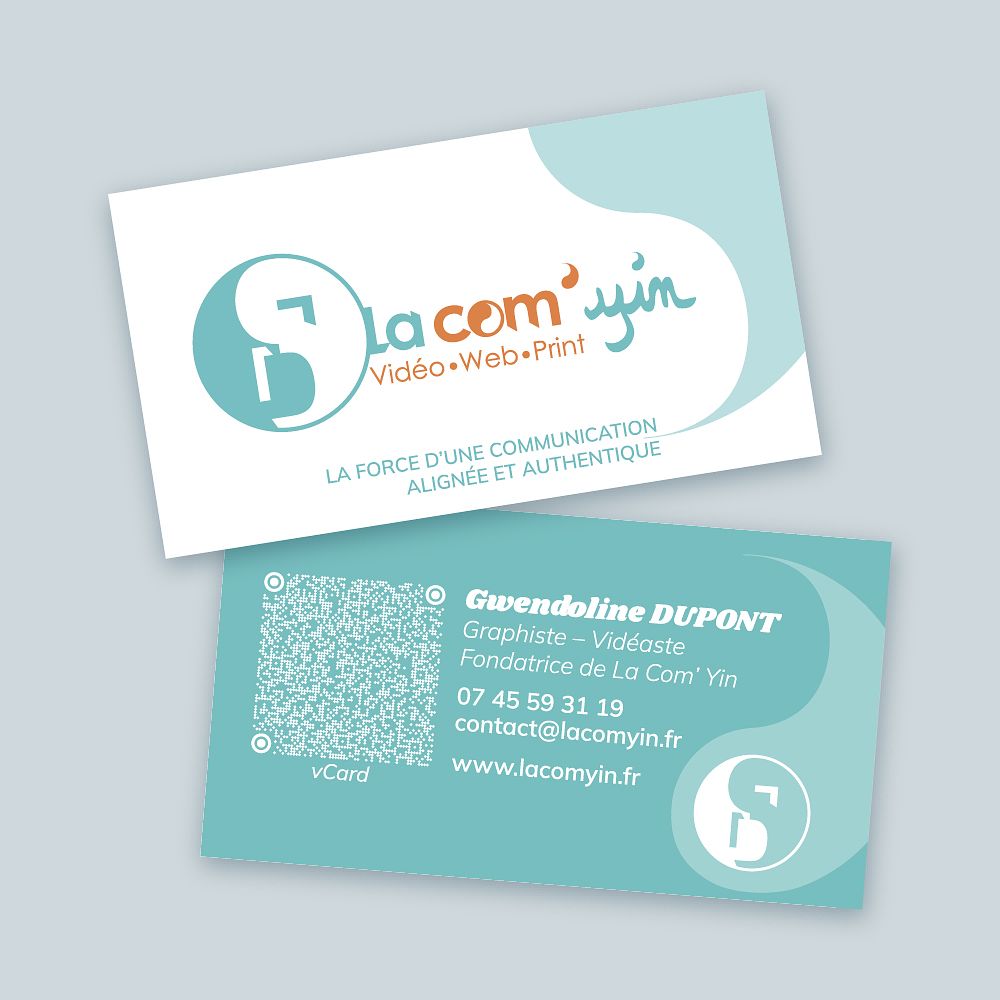 Carte de visite La Com' Yin