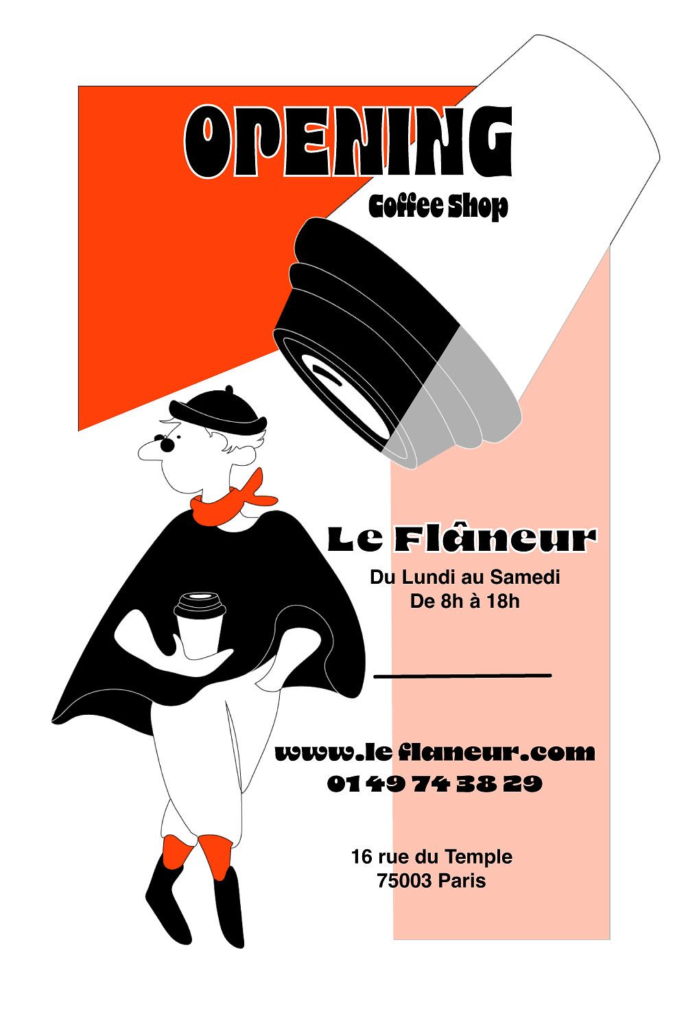 Affiche « Opening »