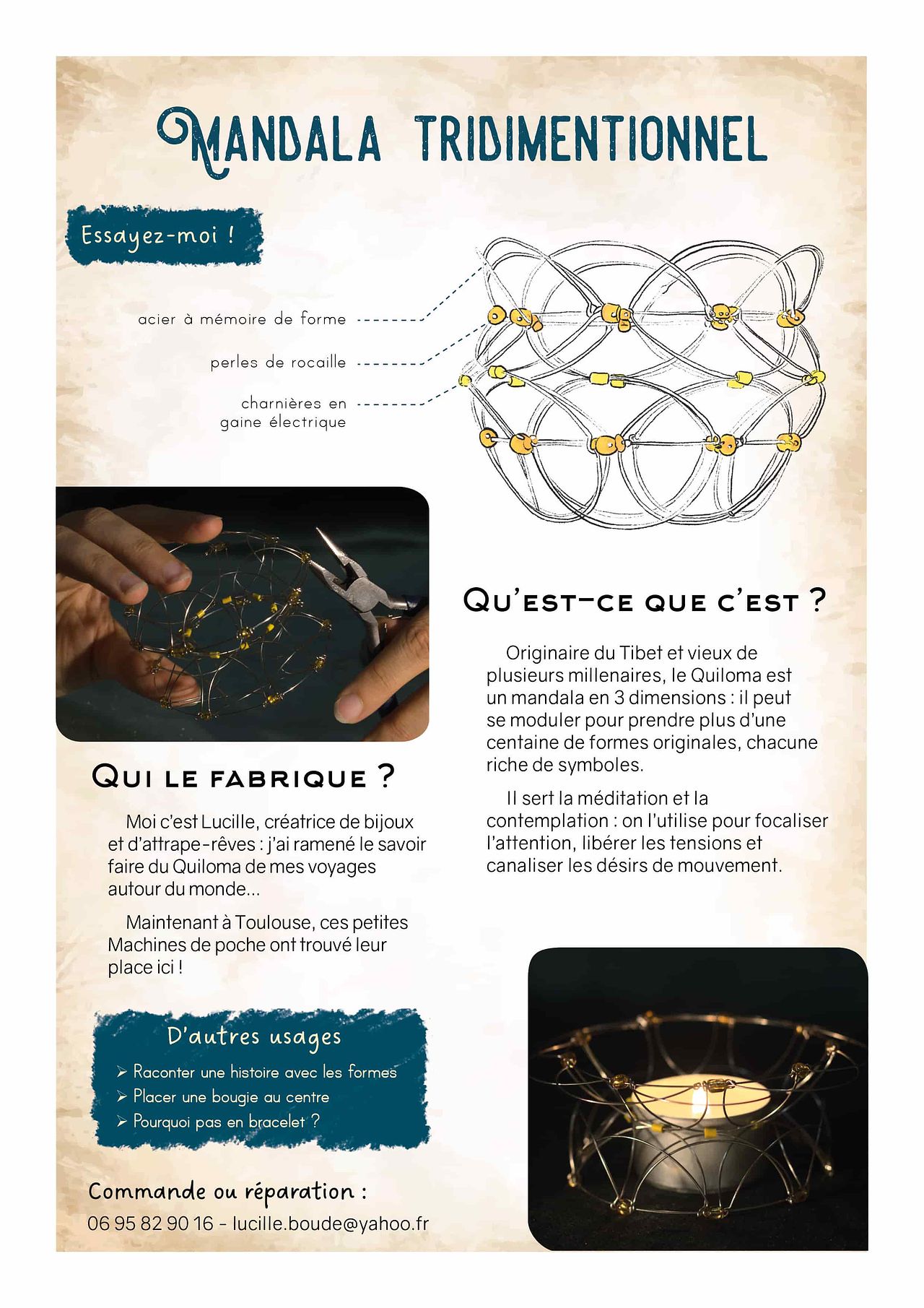 Brochure de présentation - artisan