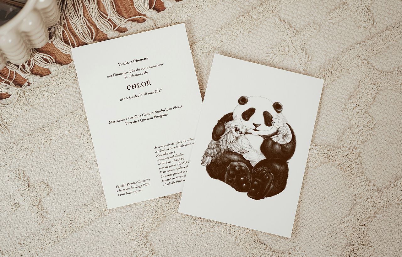Faire-part naissance - Chloé
