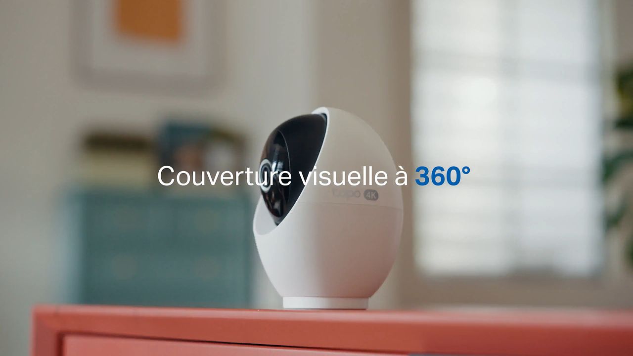 Animation de texte - Caméras Tapo 4K