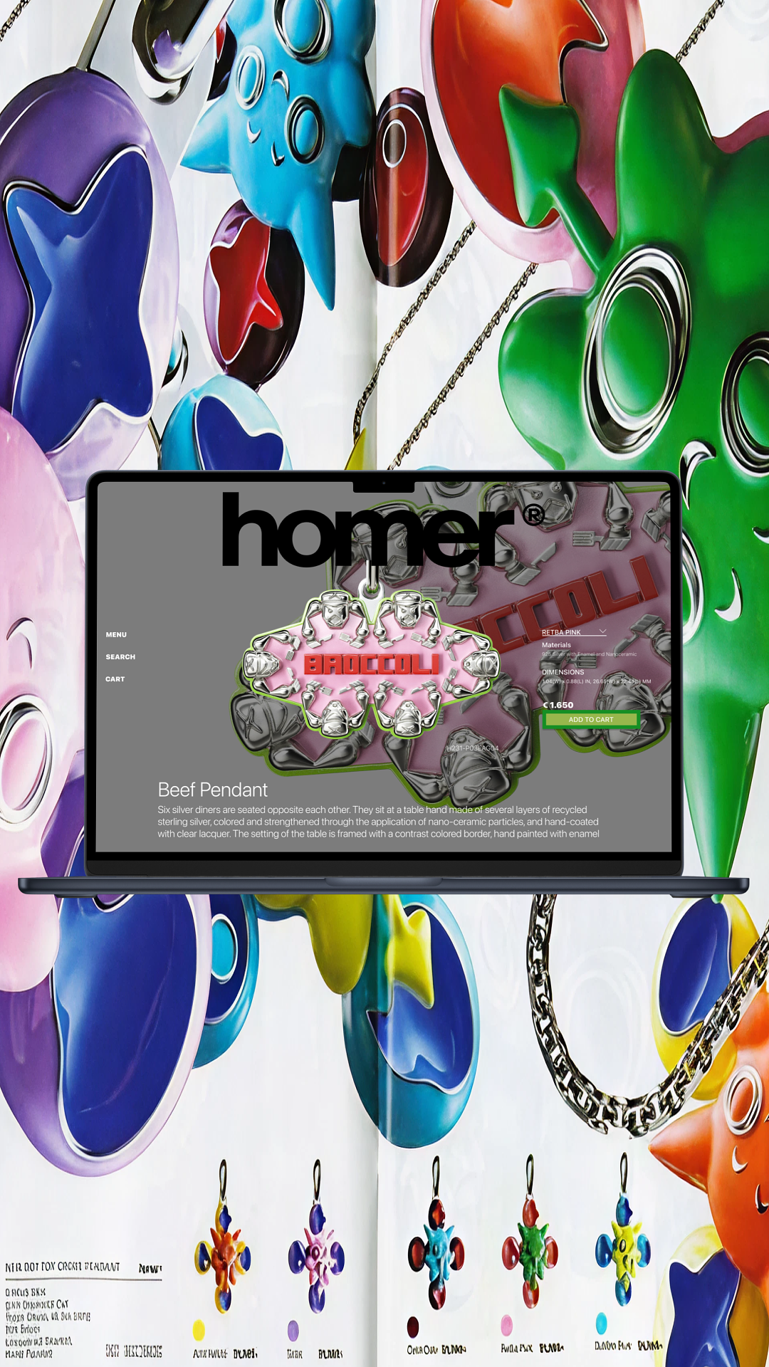Homer design website
