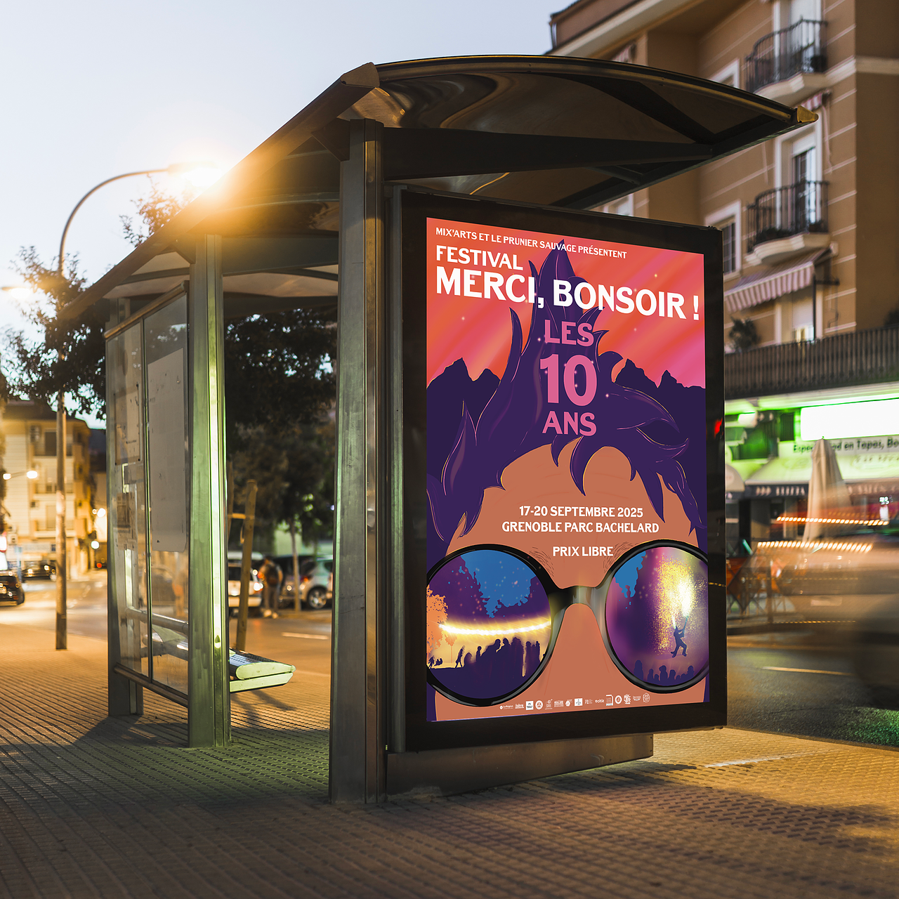 Affiche Merci Bonsoir