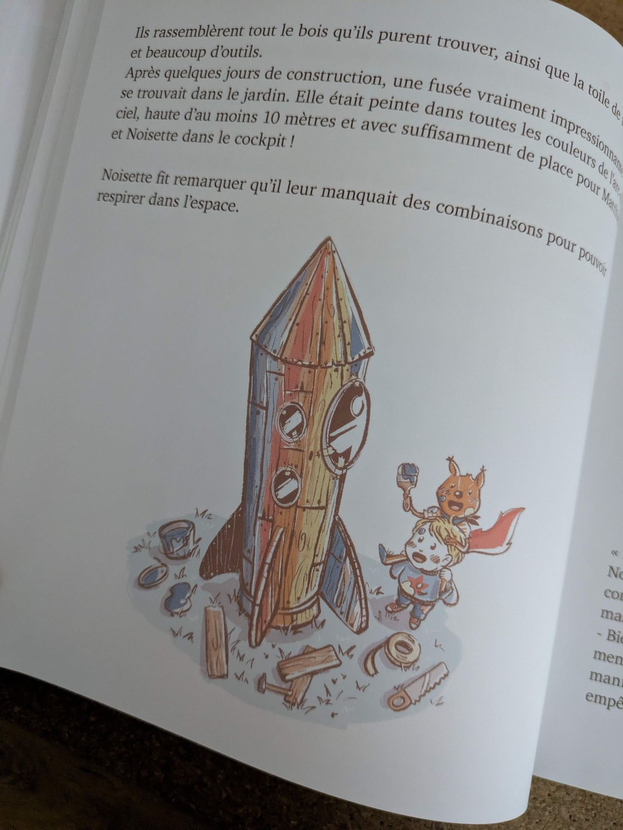 Illustration page Les incroyables aventures