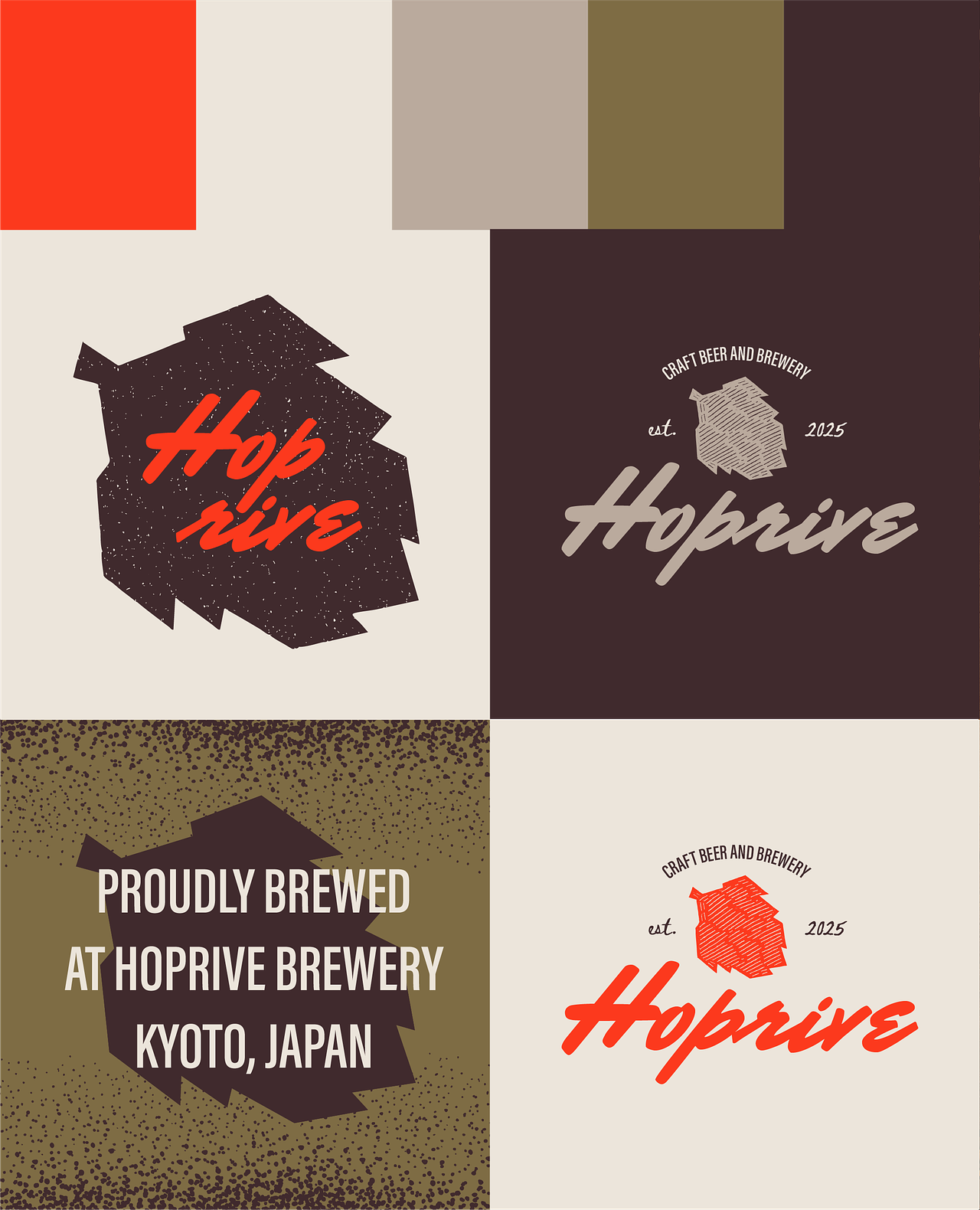 Direction Artistique pour Hoprive