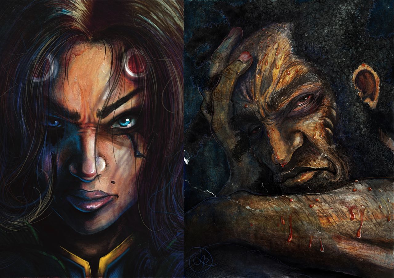Portraits pour des personnages de JDR