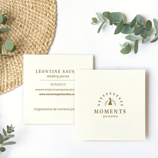 Cartes de visite Moments Par Léontine