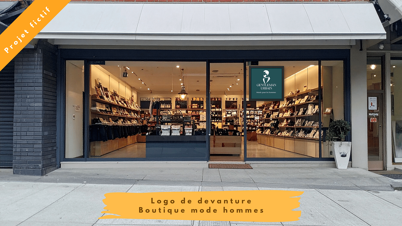 Logo devanture magasin